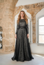 ⁦שמלת חגורה מחורזת⁩ – תמונה ⁦4⁩