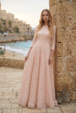 ⁦שמלת רקמה עלים⁩ – תמונה ⁦7⁩