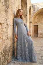 ⁦שמלת מגנוליה פרחים⁩ – תמונה ⁦8⁩